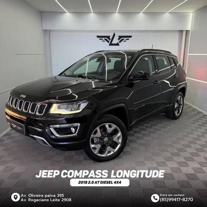 JEEP COMPASS 2.0 16V DIESEL LONGITUDE 4X4 AUTOMÁTICO
